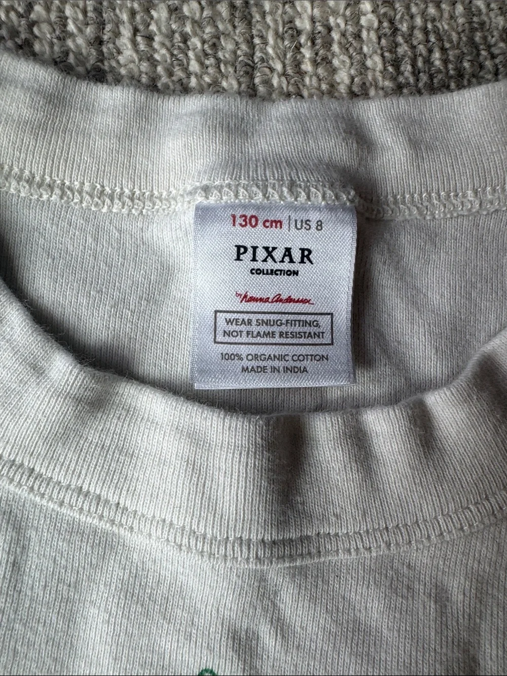 Hannah Anderson Pixar pajama set